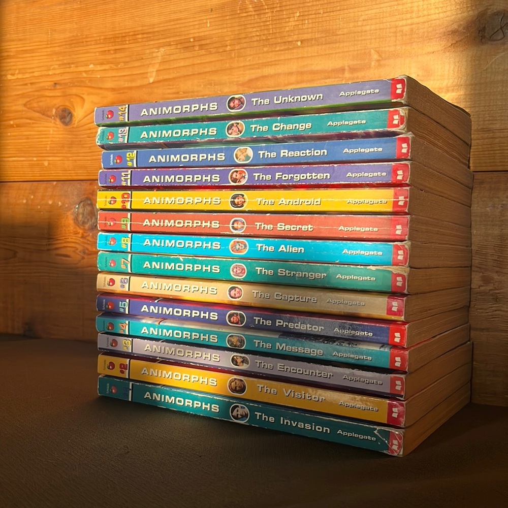 1989 Animorphs #1-14 by K.A Applegate